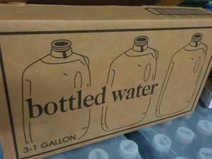 6 - 1 Gallon Jugs Bottled Water...