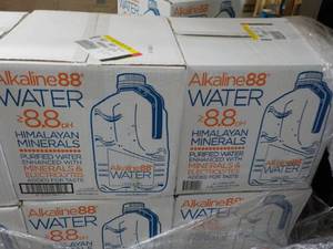 2 Cases Alkaline 88 Water...
