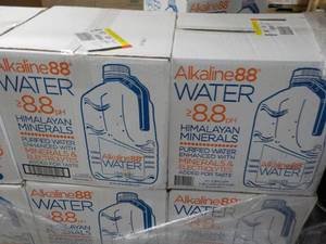 2 Cases Alkaline 88 Water...