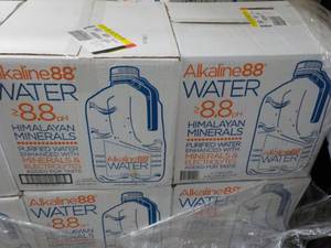 2 Cases Alkaline 88 Water...