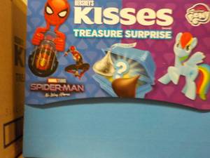 2 - 80 Count Boxes Hersheys Kisses...