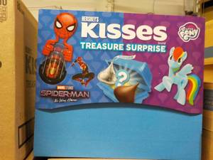 2 - 80 Count Boxes Hersheys Kisses...