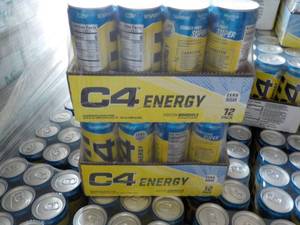 2 - 12 Packs C4 Energy Drink Zero S...