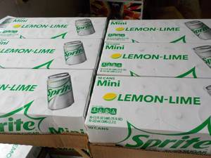 6 -10 Packs Sprite Lemon-Lime Minis...