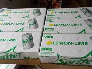 6 -10 Packs Sprite Lemon-Lime Minis...
