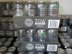 2 - 12 Packs ZOA Zero Sugar Energy ...