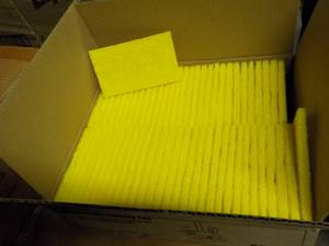 Case of 60 - 3 x 5 Scrubbing Pads...