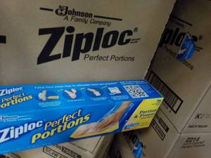 Case of 12 Boxes Ziploc Perfect Por...