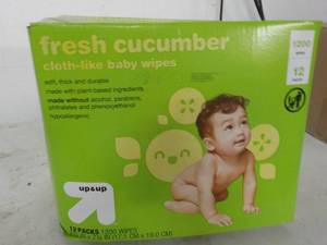 Case of 1200 Cucumber Cloth like Ba...