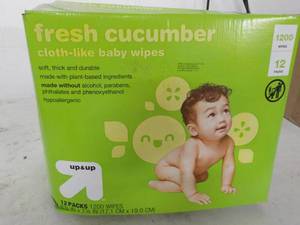 Case of 1200 Cucumber Cloth like Ba...