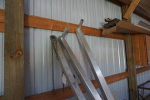 lot 117 image: Aluminum Trailer Frames and Hitches