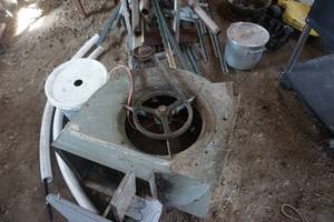 lot 32 image: Dayton Commercial Blower Fan With Flush Mount Fan