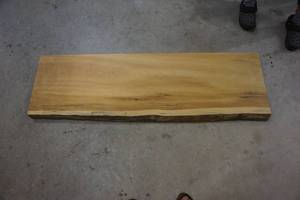 lot 19 image: Rough Sawn Oak BoardSlab