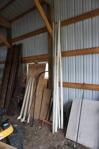 lot 99 image: Lot of PVC Pipe In Assorted Sizes