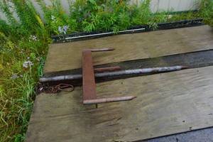 lot 59B image: Large Round Bale Attachment
