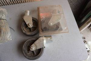 lot 112 image: 3 Utility Cart Wheels