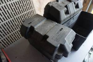 lot 134 image: Lot of Battery Storage Boxes