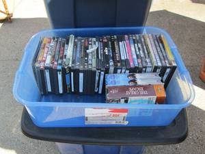 lot 181 image: Tote filled with DVDs...