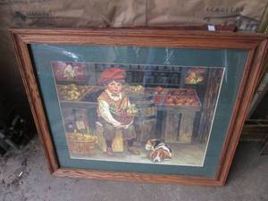 lot 5 image: Lot of art prints, framed...