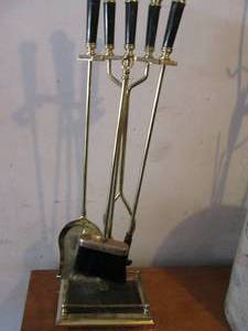 lot 40 image: Fireplace tools...