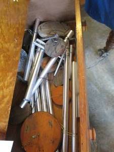lot 46 image: Nice quality wind chimes...