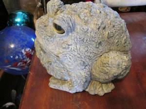 lot 64 image: Large cast toad...