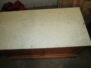 lot 113 image: Cedar chest with protective top con...