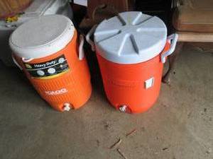 lot 265 image: 2 insulated coolers...
