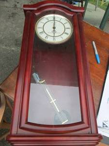 lot 266 image: Seiko clock...