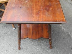 lot 296 image: Ornate wood table