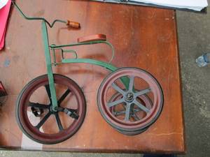 lot 300 image: Bryer HorseSmall bicycle replica...
