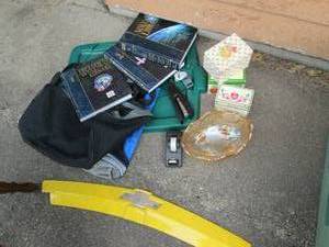 lot 696 image: Books, Glass, Chevy, goodie lot