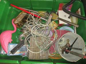 lot 240 image: Lot of outdoor garden and garage it...
