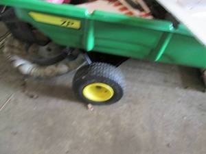 lot 241 image: John Deere garden wagon used very l...