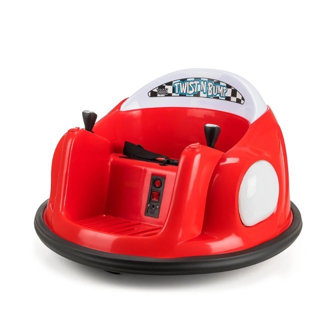 lot 647 image: Xootz TY6283WAL32 H Twist N Bump Electric Bumper Car