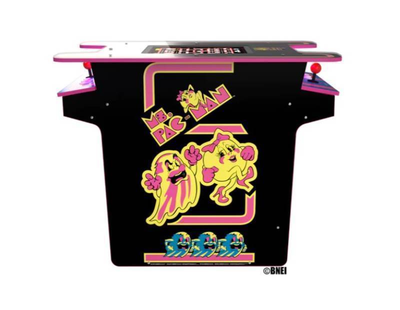 arcade 1up pacman 40th anniversary head to head gaming table