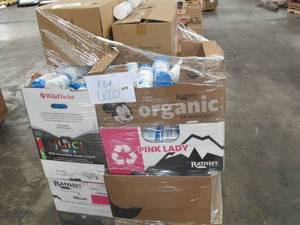 lot 620 image: Pallet of NEW Hand Sanitizer Products and Wipes