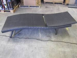 lot 628 image: Members Mark Agio Heritage Woven Chaise Lounge