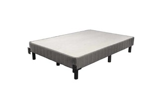 lot 648 image: EnForce 7 Metal Box Spring with Headboard Bracket and Legs