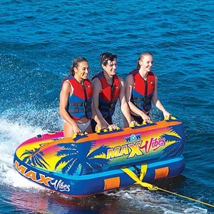 lot 651 image: WOW Sports Max Towable Tube for Boating 1 to 3 Person