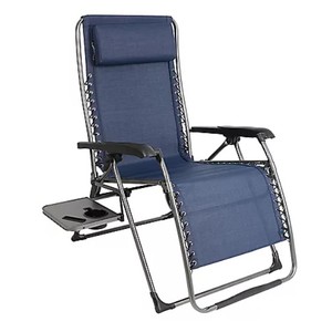 lot 690 image: Members Mark Navy Blue Extra Large Anti-Gravity Chair