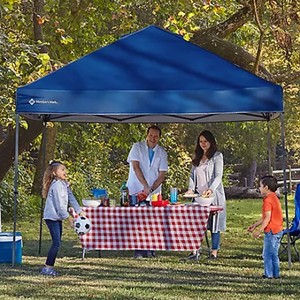 lot 739 image: Members Mark 10 x 10 Instant Canopy with Patented EasyLift Technology