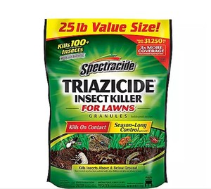 lot 800 image: Spectracide Triazicide Insect Killer for Lawns Granules, 25-lb