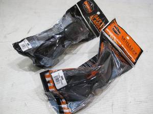 lot 886 image: NEW 2 pack of Ergodyne Skullerz Dagr Safety Glasses, Black Frame - Clear and Smoke Lens