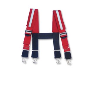 lot 895 image: NEW Ergodyne Arsenal GB5093 M Red Quick Adjust Suspenders-Reflective Large (42)