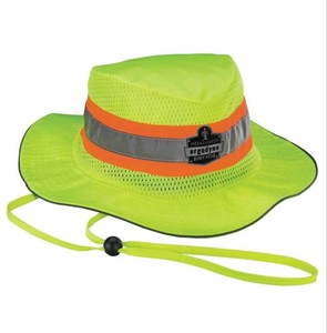 lot 897 image: NEW Chill-Its 8935MF Hi-Vis Ranger Sun Hat - Microfiber Cooling - SM
