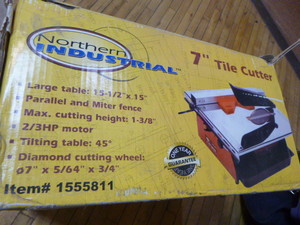 Northern Industrial 7 Tile Cutter