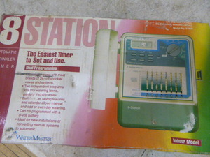 WaterMaster 8 Station Automatic Sprinkler Timer