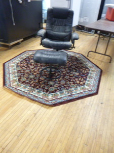 Chair with Ottoman