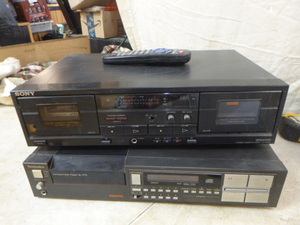 Cassette Deck and Disc Player
